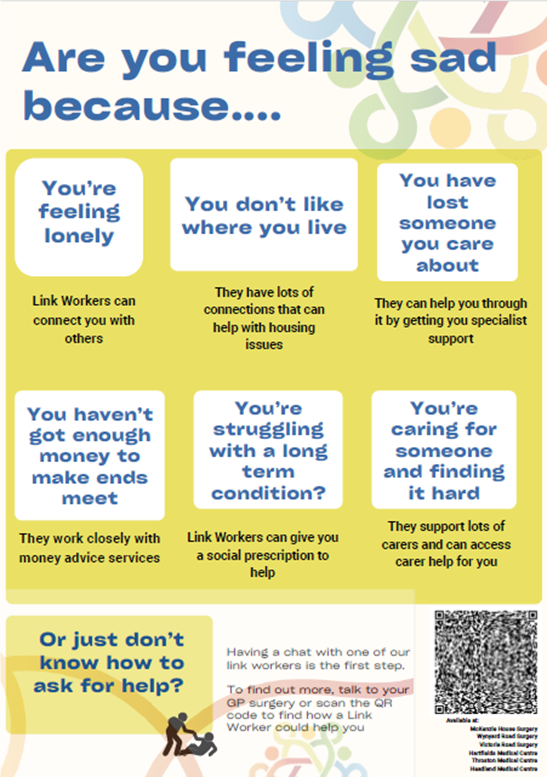 Are you feeling sad because...